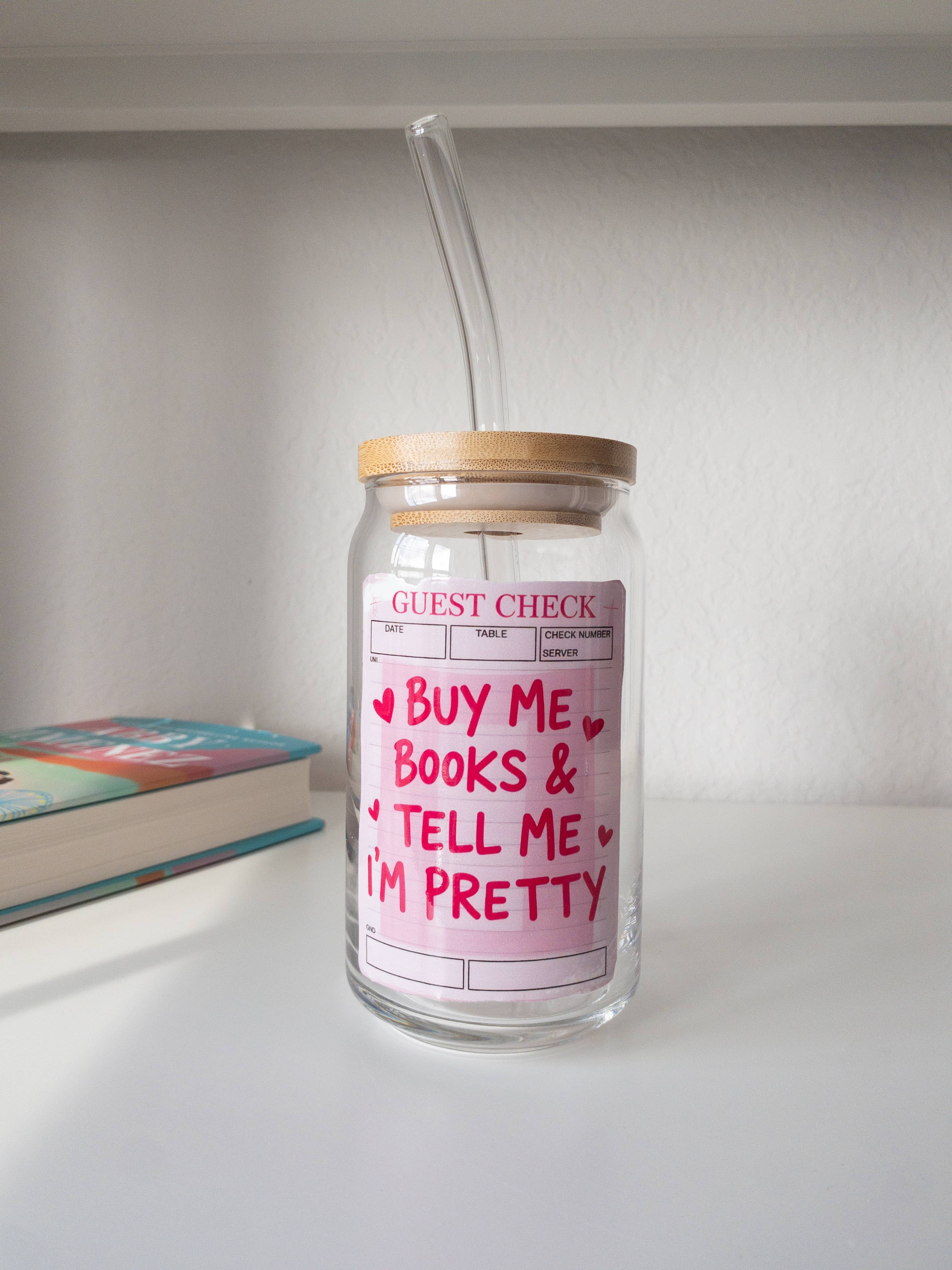 Be Bold Stay Bold – wholesale Dricksglas och koppar – Bokälskande Glasmugg – "Köp Böcker åt Mig & Säg att Jag är Snygg"2