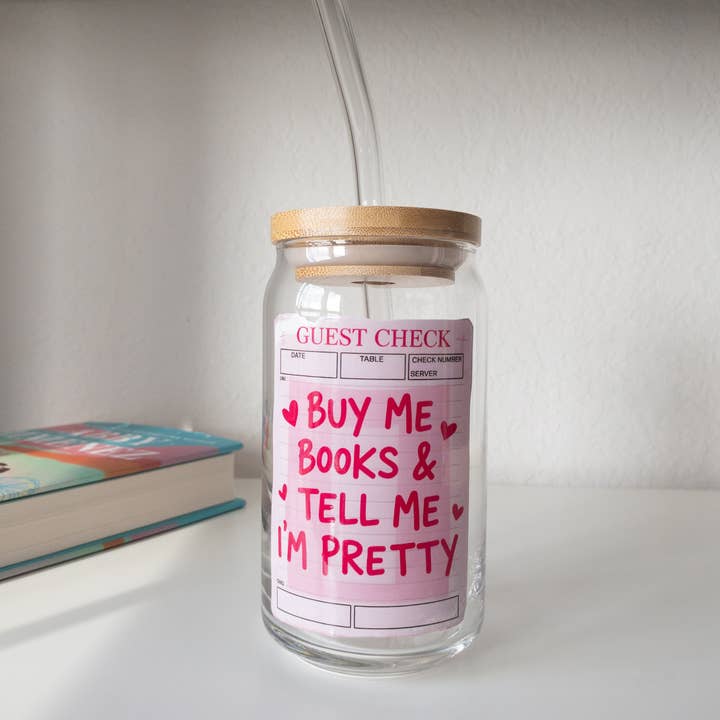 Be Bold Stay Bold – wholesale Dricksglas och koppar – Bokälskande Glasmugg – "Köp Böcker åt Mig & Säg att Jag är Snygg"2