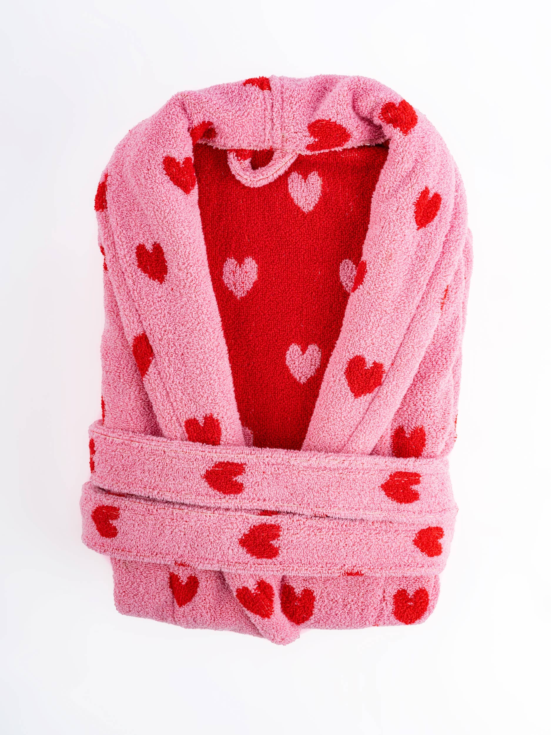 Kalkedon Towels - Wholesale Robe - Women's - Valentine Gift |Heart Shaped Bath Robe | Thick Plush Robe2