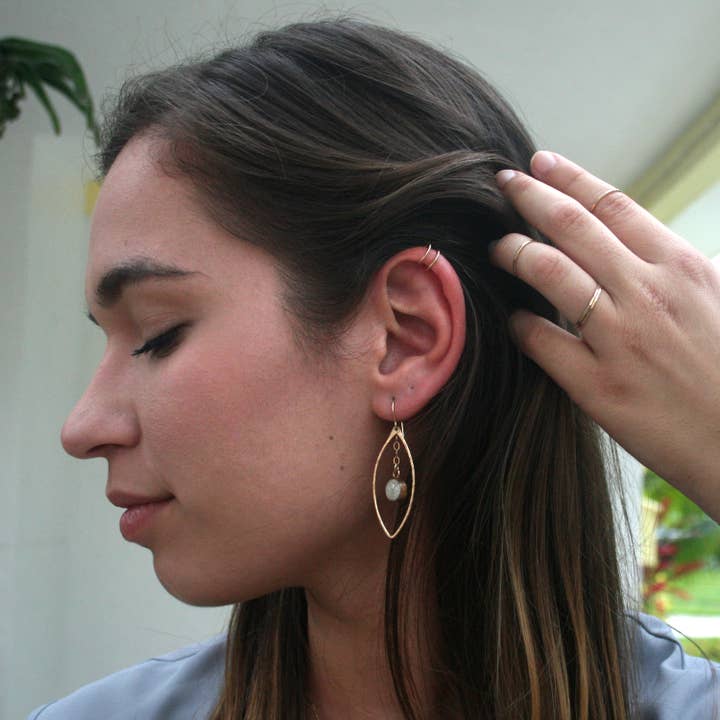 Blossom and Shine - Wholesale Cuff/Wrap Earrings - Double Wire Ear Cuff | Sterling Silver or 14k Gold Filled4