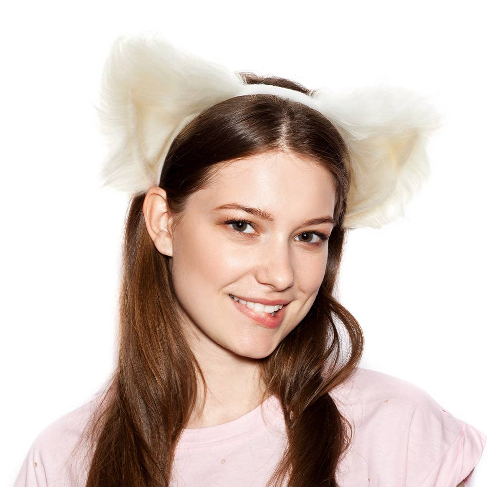 Sensibling Corp. - Wholesale Fashion Headband - Women's - Faux Fur Animal Ear Headband
1