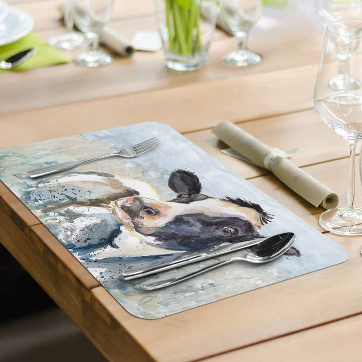 CounterArt/Highland Home/Thirstystone/CoasterStone - Wholesale Placemat - "Home On The Range" Reversible Rectangular Plastic Placemat