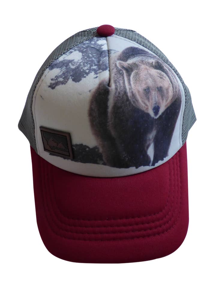 Grizzly-Mütze für Kleinkinder für den Großhandel von Montana Tees