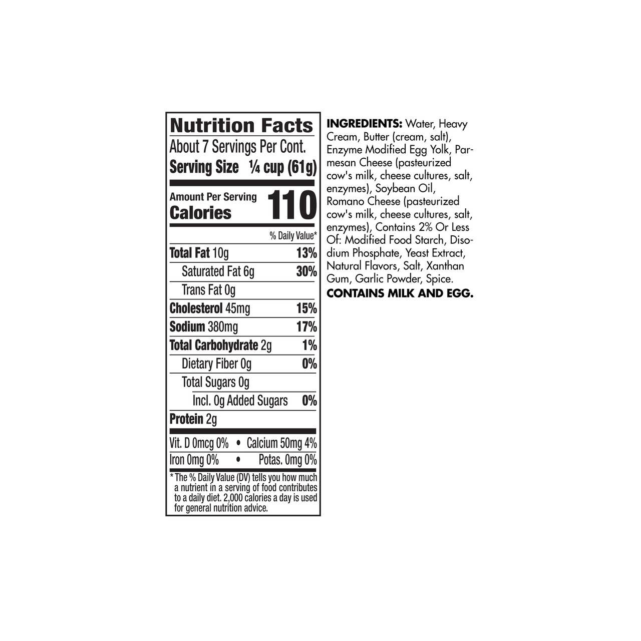 Delallo - Wholesale Pasta Sauce - Alfredo Sauce3