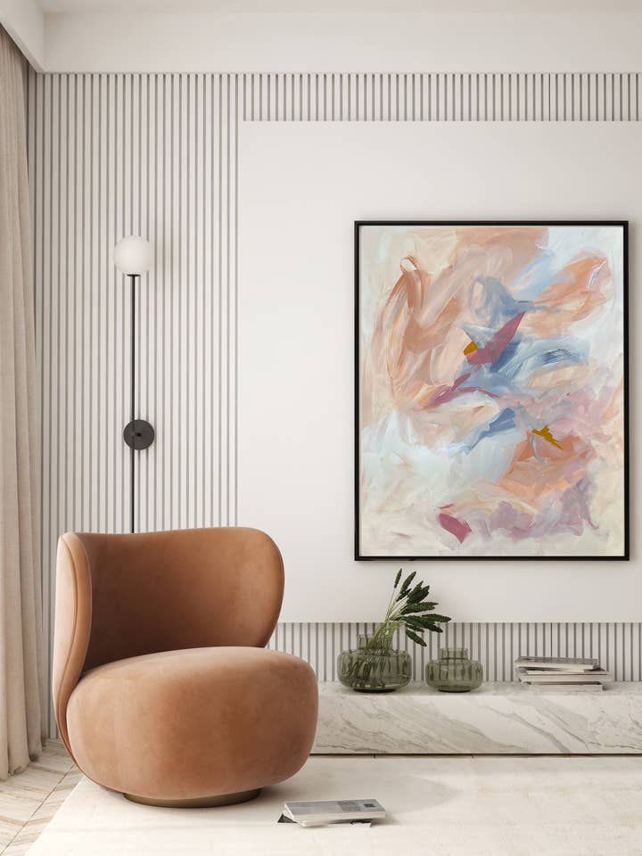 Œuvre originale - Suivez le soleil pour la vente par Tania Pemar