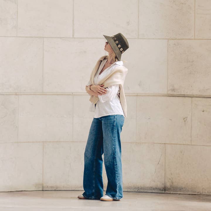 Lastelier - Wholesale Cloche Hat - Women's - Chapeau COURCH Kaki3