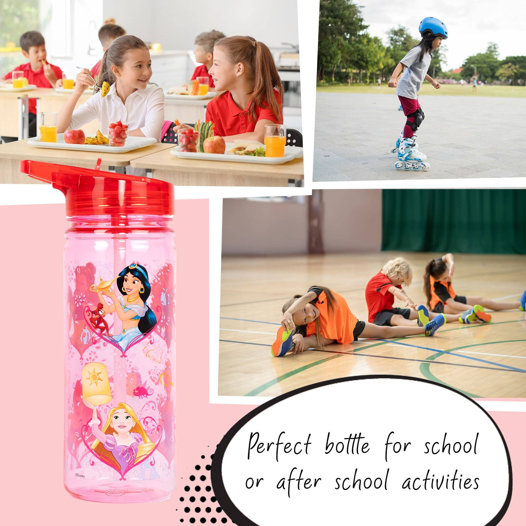 Fringoo Group Ltd – wholesale Water bottle – Water Bottle - Disney Princess3