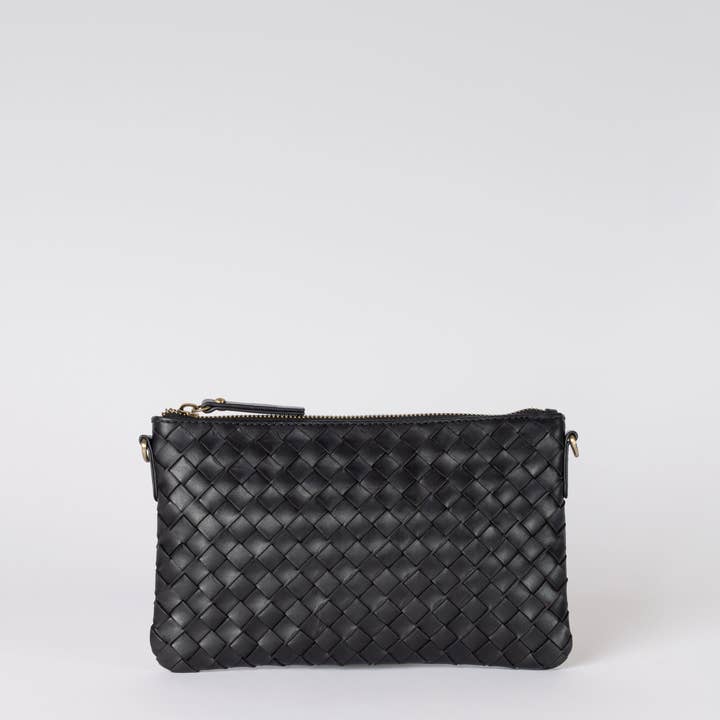 O My Bag - Wholesale Crossbody Bag - Women's - Lexi - Black Woven Classic Leather1