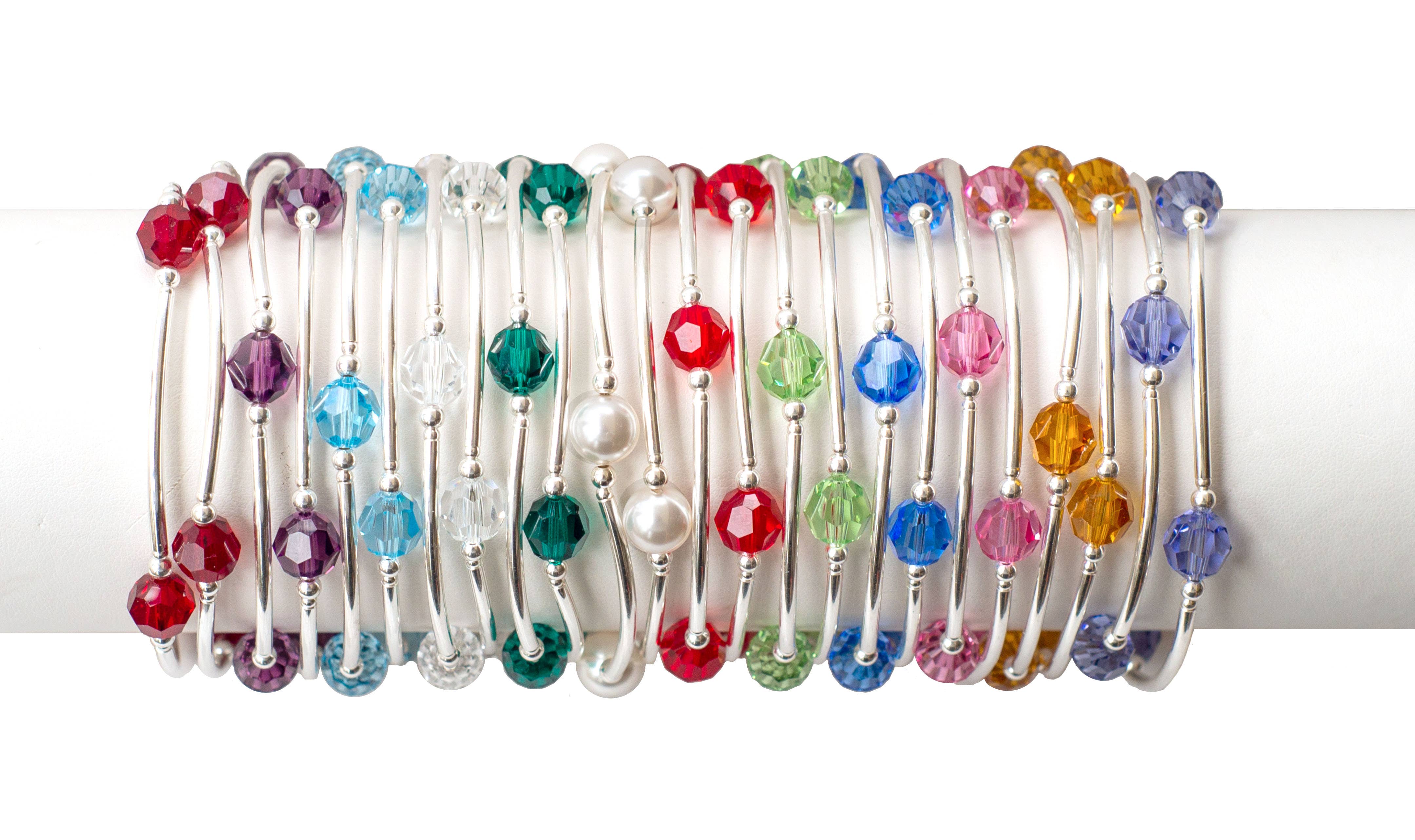 Made as Intended – Pulseira de missangas por atacado – Pulseira de bênção de cristal peridoto de 8 mm - agosto1