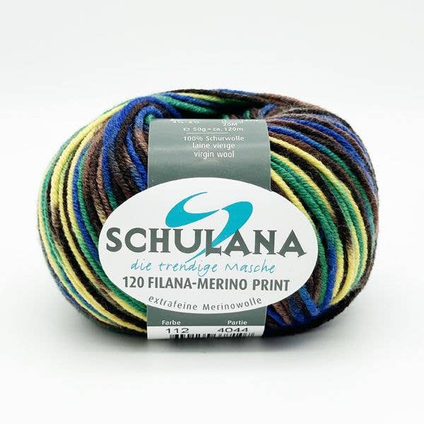 SCHULANA - Wholesale Yarn - 120 Filana merino print wool16