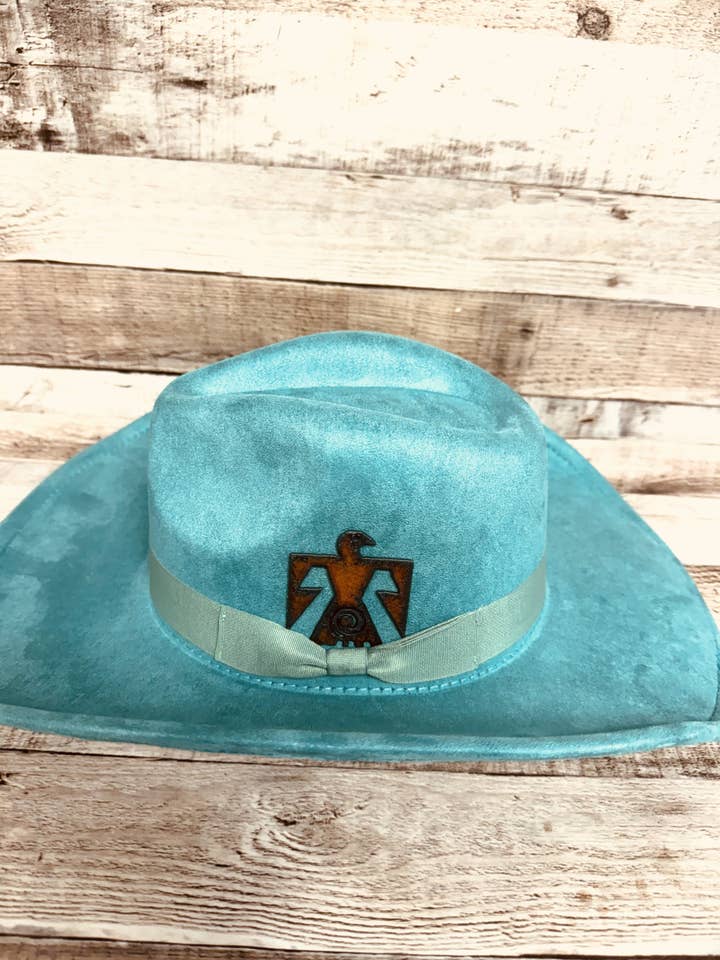 Thunderbird Rustic Native Metal Hat Pin made in the USA for wholesale by Universal Ironworks USA