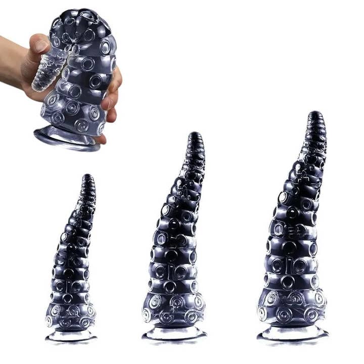 Kinky Pleasure - Wholesale Sex toy - XXLtoys - Transparent Tentacle Toy – S/M/L Sizes Available3