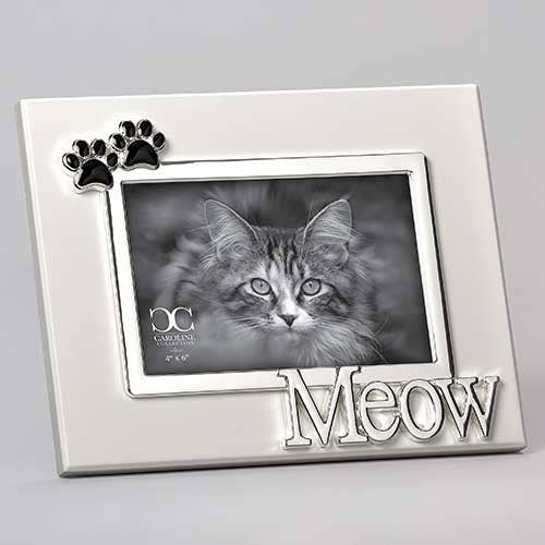 Cadre MDF Miaou Chat (10x15); Collection Caroline pour la vente par Roman