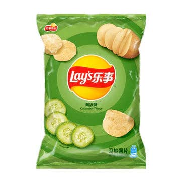 Mr. YuYu's Chililicious Candy - Wholesale Chips - Lay’s Cucumber 11 count