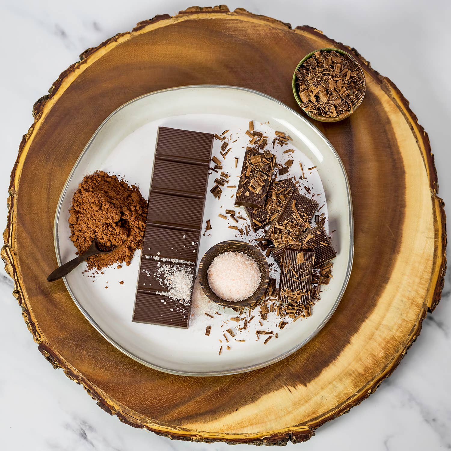 Astor Chocolate Corp. - Wholesale Chocolate Bar - Moodibars® CHILL 54% Dark Chocolate Sea Salt Bar 1.5oz1