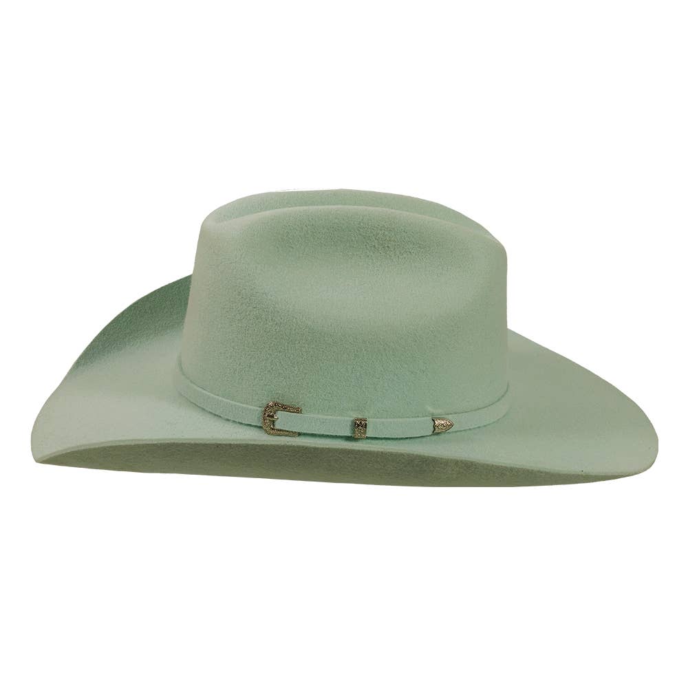 American Hat Makers - Wholesale Cowboyhoed - Uniseks - 100% wollen vilten western cowboyhoed - Style Cattleman42