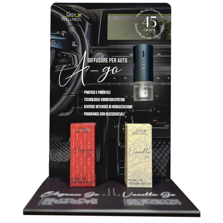 Display N28 med 6 påfyllningar, testare och 6 A-Go för wholesale av pirotta srl