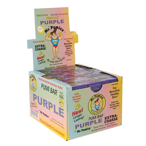 Majestic Wholesale - Wholesale Pumice/exfoliating stone - MR. PUMICE PUMI BAR GREAT FOR HANDS FEET ELBOWS (12PCS)1