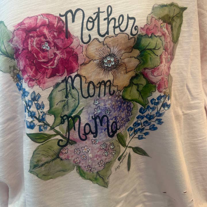 Mom, Mother, Momma Shirt for wholesale by A Rare Bird Shop