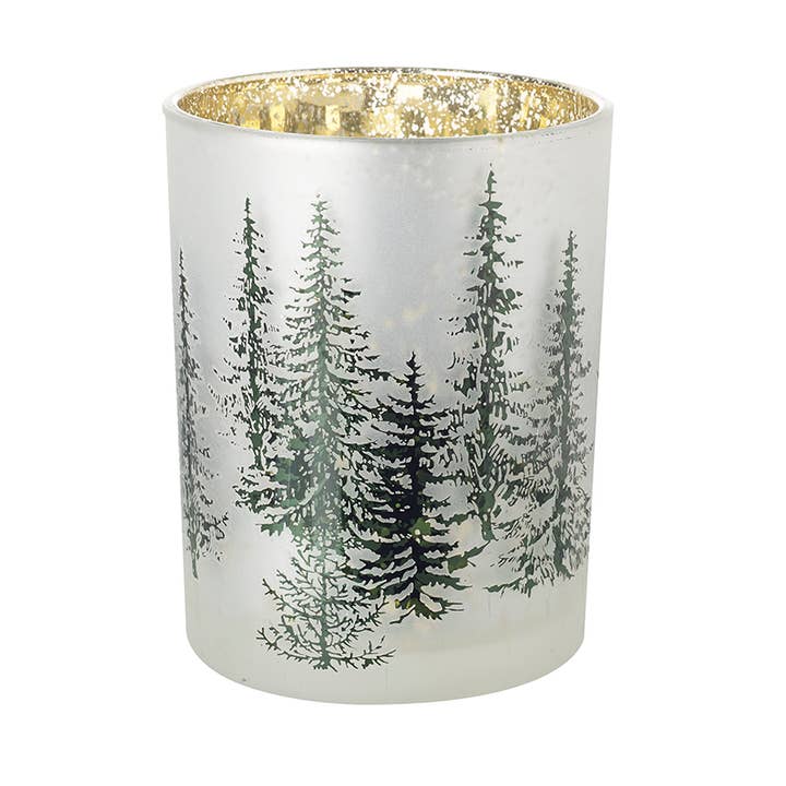 Heaven Sends – wholesale Decorative jar – MOTTLED TREE GLASS JAR