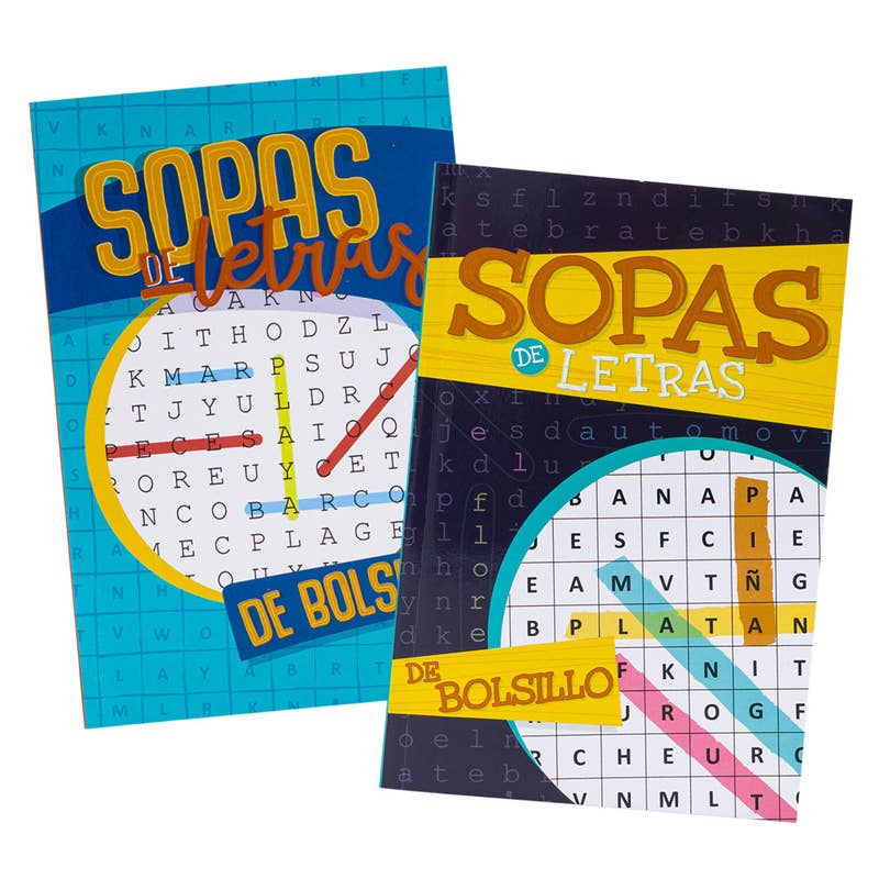Deluxe Import Trading – wholesale Puzzle – Adult – Sopas De Letras Word Search Puzzle Book - 128 Pages0