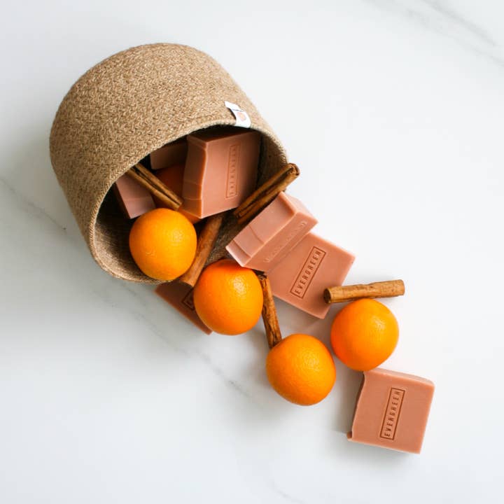 Evergreen Soap Company – wholesale Bar Soap – Sweet Orange & Cinnamon 100% Natural Soap5