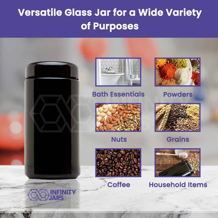 Infinity Jars - Wholesale Jar - 500 ml Classic Screw Top Wide Mouth Jar