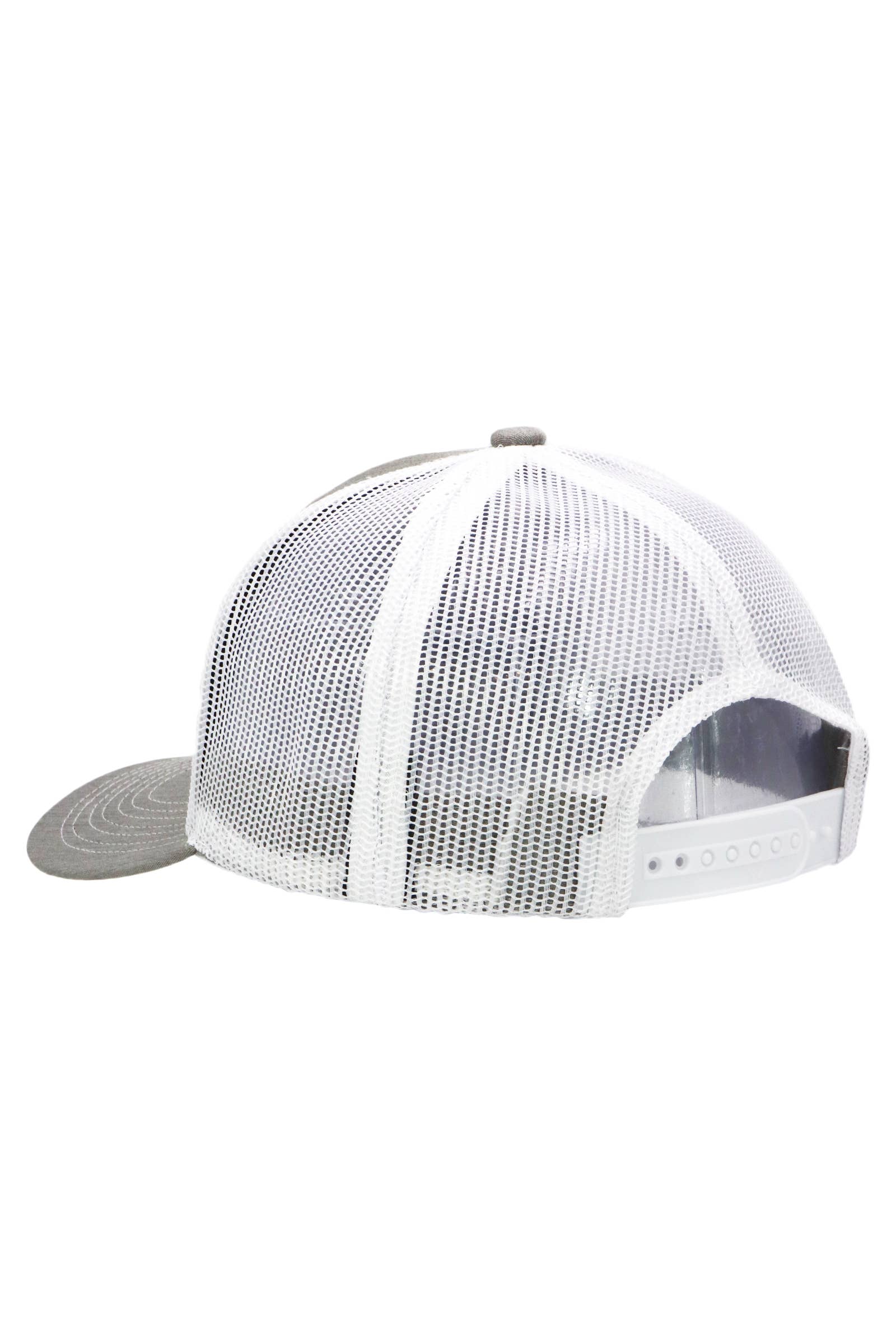 Cap Zone – Großhandel Trucker-Cap – Unisex – Feuerwehr Rote Linie Amerikanische Flagge Mesh Trucker Hut4