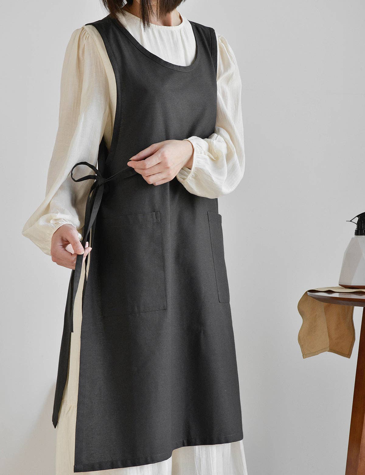 Gohobi （We cover U.S. import duties） - Wholesale Apron - Gohobi Japanese Style Waterproof Cotton Apron6