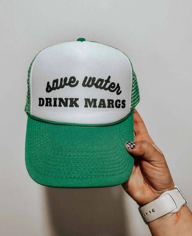 THE BEVEL LABEL - Wholesale Trucker Hat - Women's - Save Water, Drink Margs Trucker Hat11