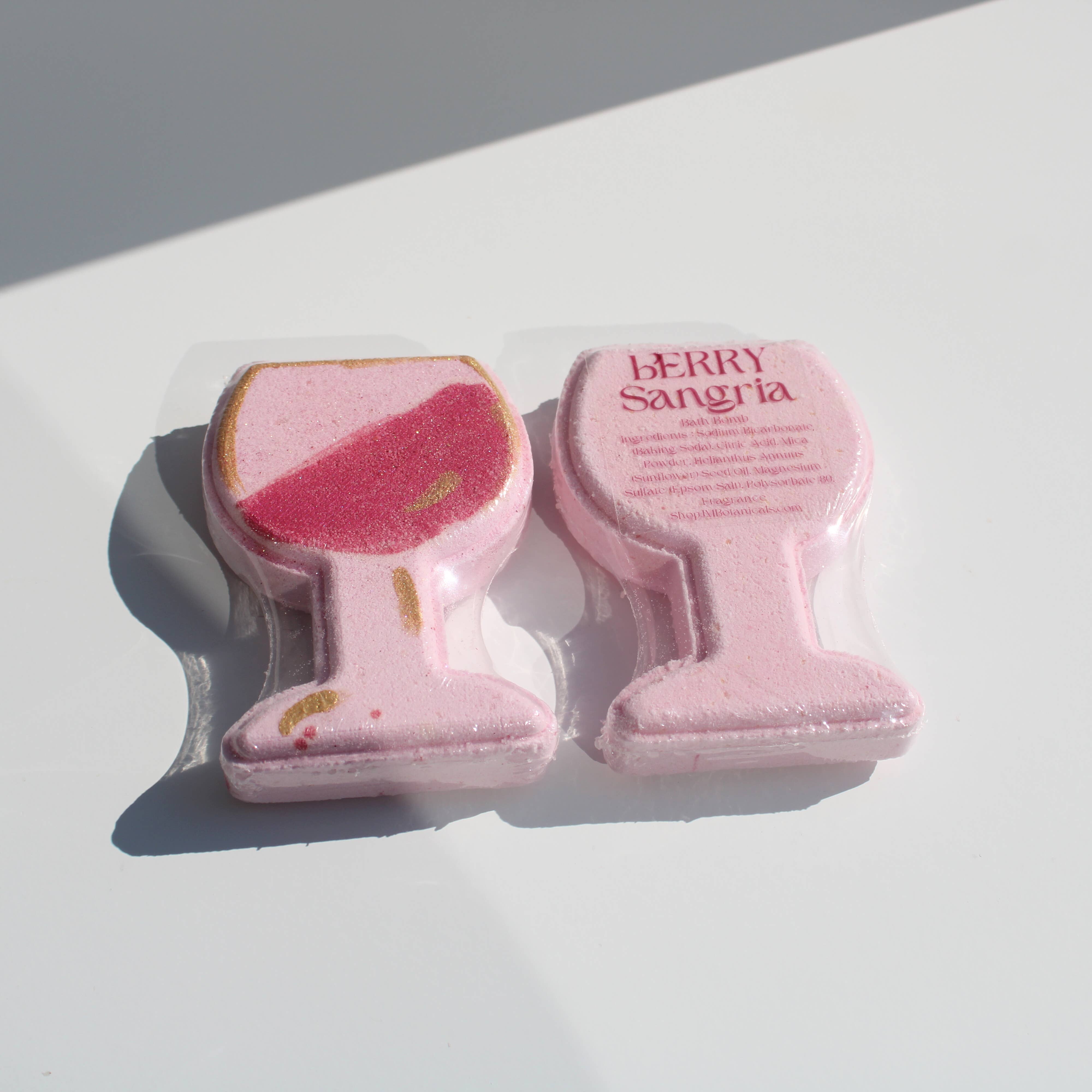 JM Botanicals - Handcrafted Skin Care - Wholesale Bath Bomb/Fizz - Handcrafted Wine Glass Bath Bomb All-Natural, Relaxing Spa 0