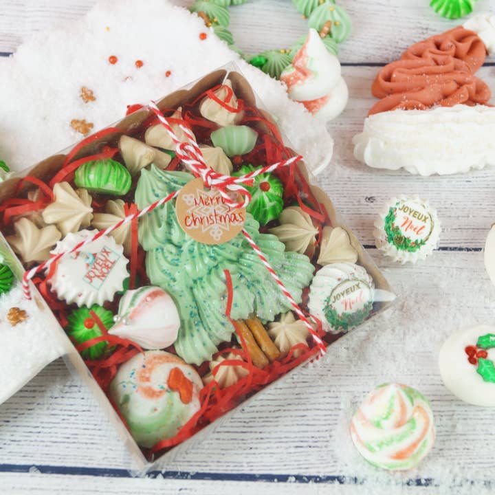 Ma Meringue - Vendita all'ingrosso Biscotti - Scatola speciale per meringhe natalizie