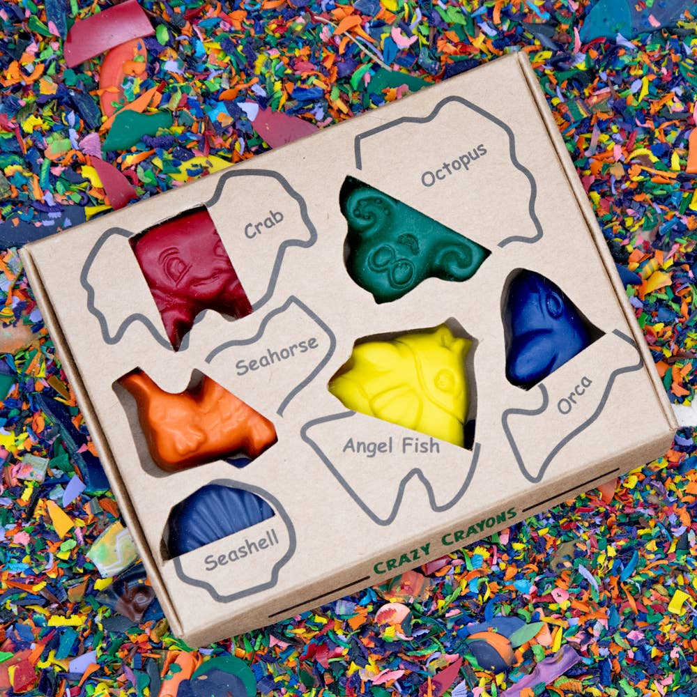 Crazy Crayons - Wholesale Crayons - Kids & Baby - Ocean Crayon Set1