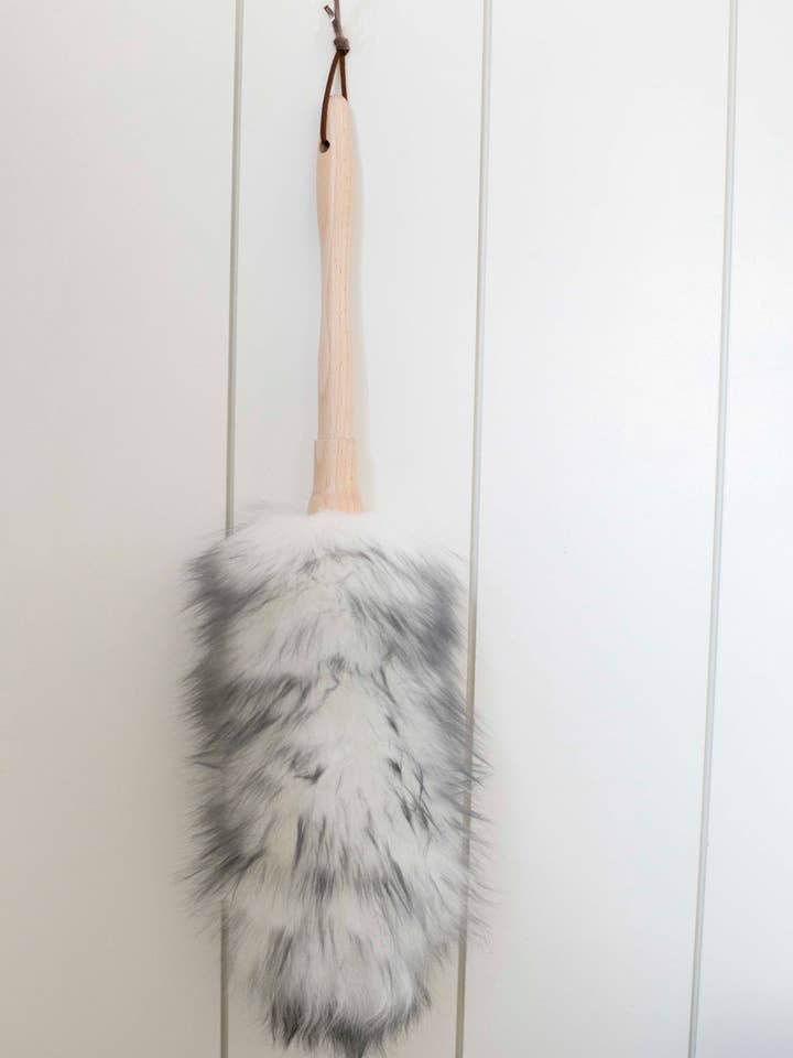 Wool Duster with Wooden Handle for wholesale by Fodory