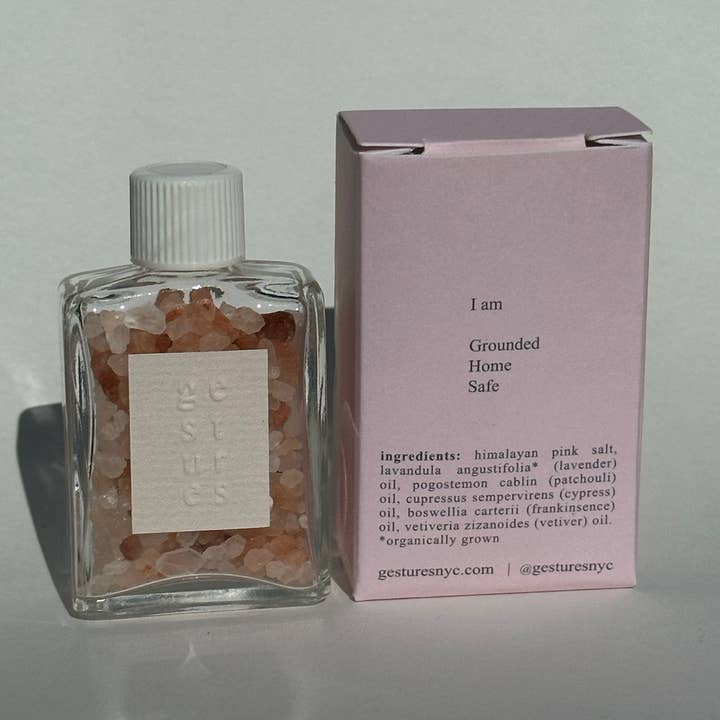 g e s t u r e s - Wholesale Meditation Supplies - ground smelling salt0