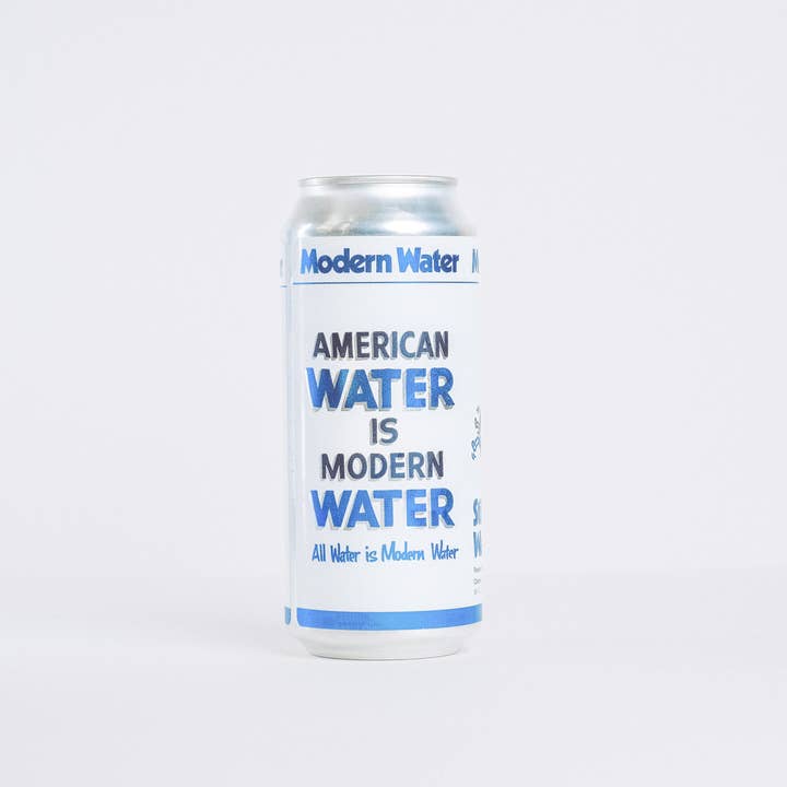 Modern Water // Formerly American Water - Vente Eau gazeuse - Canette en aluminium d'eau pétillante Modern Water 16oz (24 unités)2