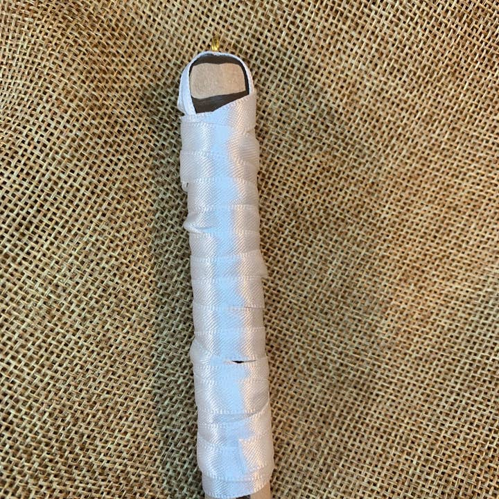 Our Saint Family - Wholesale Ornament - St. Lazarus Wooden Doll Ornament2