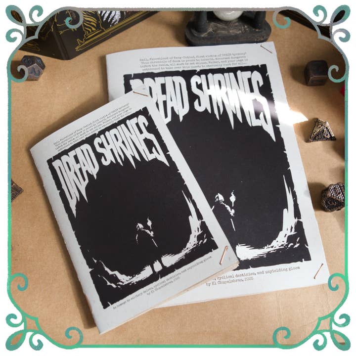 Dread Shrines ~ A curse in paper-and-ink and other Purchase Wholesale independent record. Free Returns & Net 60 Terms on Faire trending on Faire.