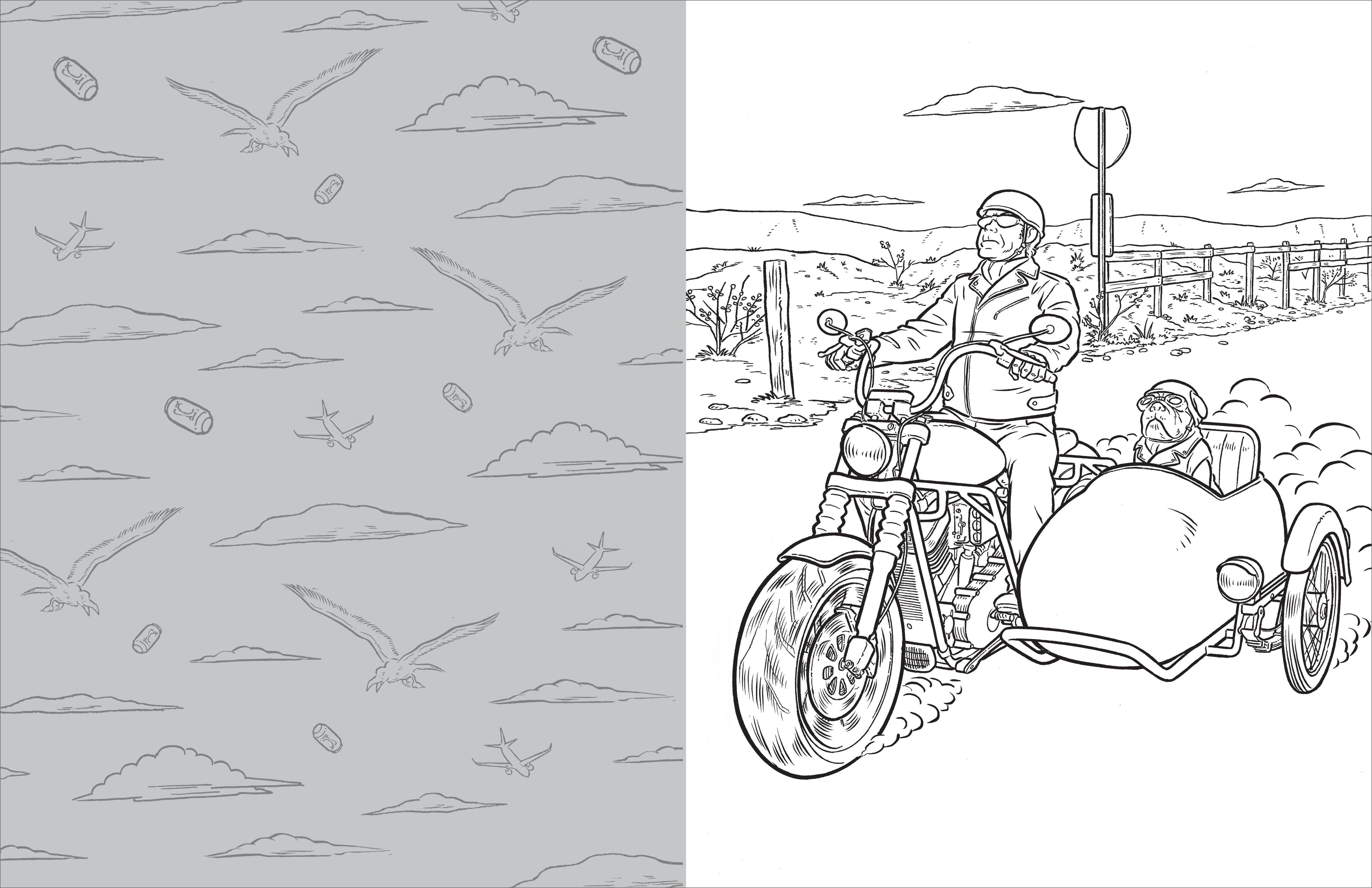 Sourcebooks - Wholesale Coloring & Activity Book - Adult - Manly Art of Coloring3