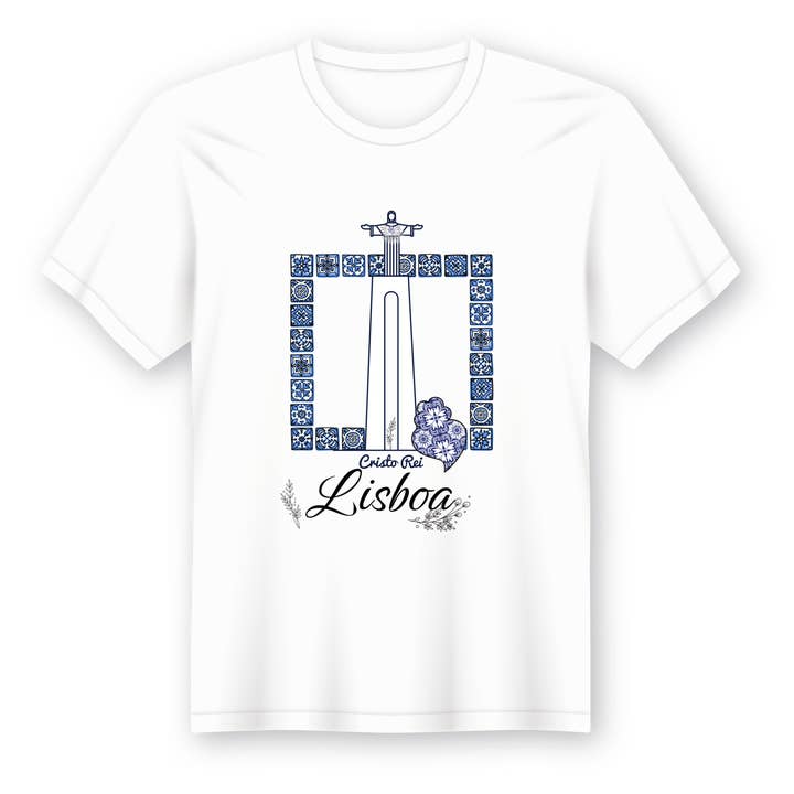 Lisbon District T-Shirt for wholesale by Charmy Gift Store