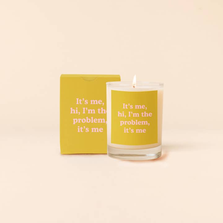 Talking Out of Turn - Wholesale Jar/Filled Candle - NEW! Candle Rocks Glass - Yippie1