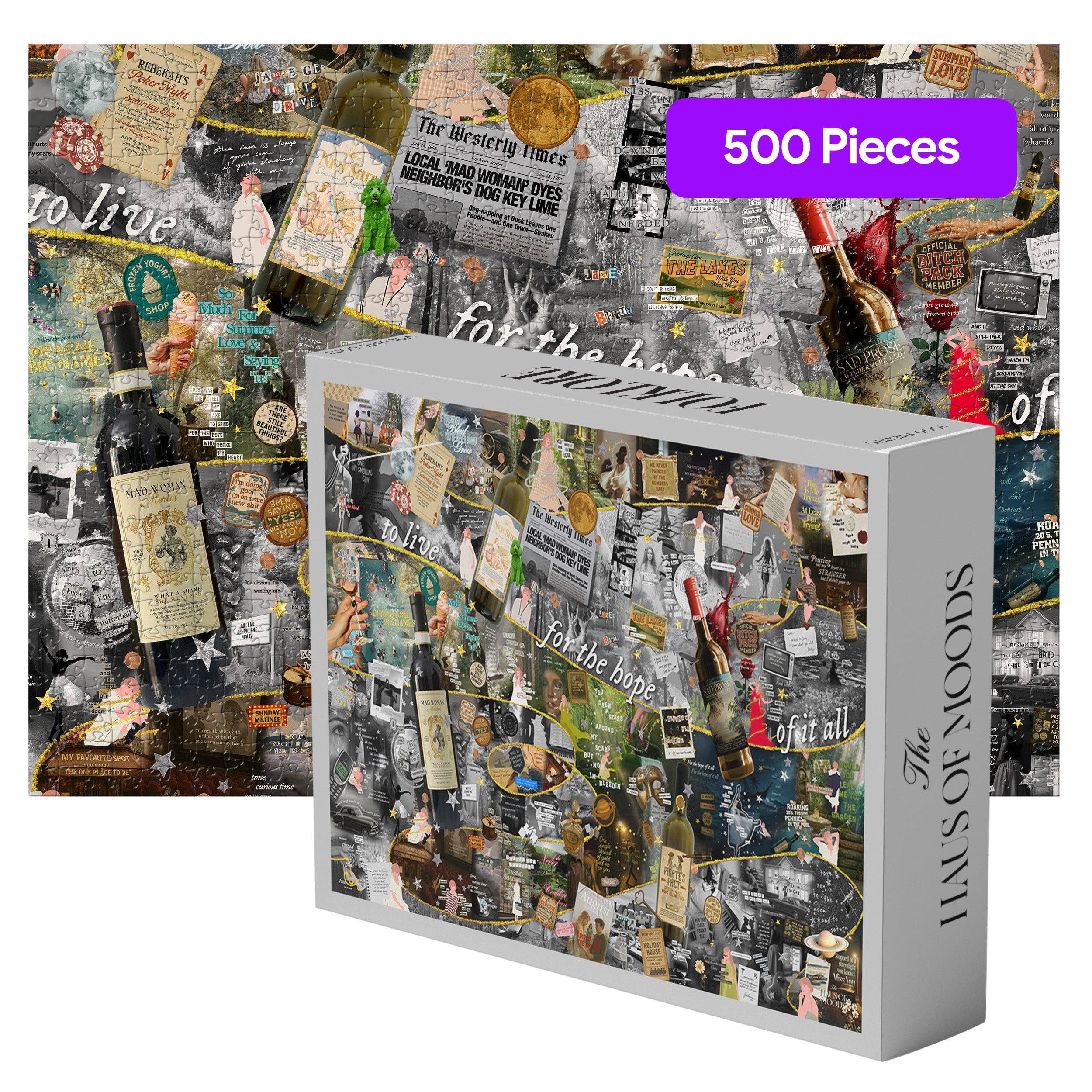 Haus of Moods – wholesale Pussel - Vuxen – Folklore Låttexter & Påskägg Pussel ©1