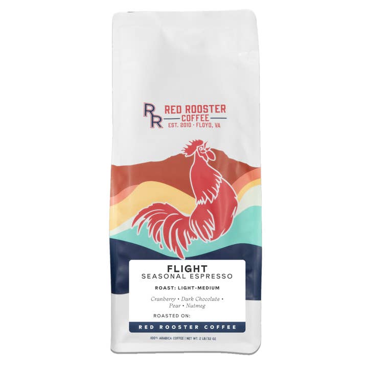 Red Rooster Coffee Roaster - Wholesale Coffee Beans - Flight Seasonal Espresso Blend Medium-Light Roast Coffee1