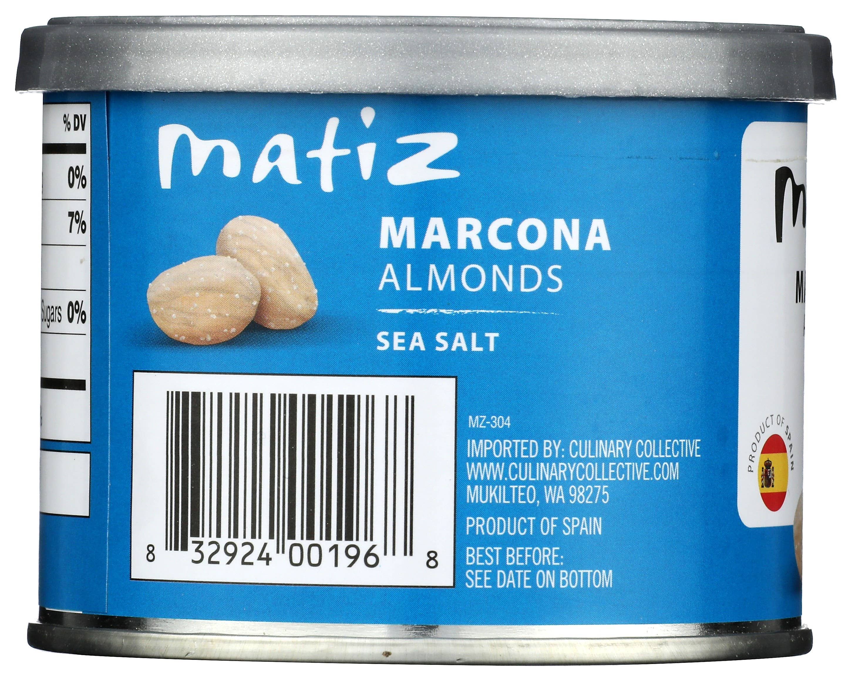 Matiz - Wholesale Nuts - Matiz Marcona almonds with sea salt - 100g2