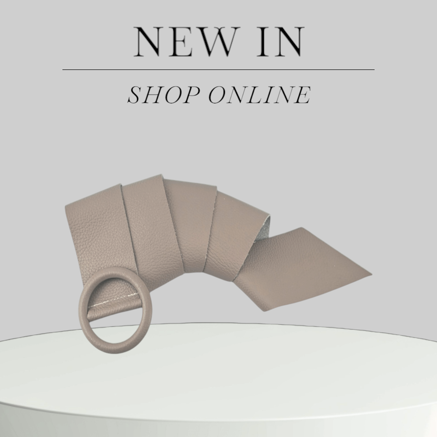 ITALIAN'S LEATHER – wholesale Belt – Women's – Claudia Cowhide Belt 22021823