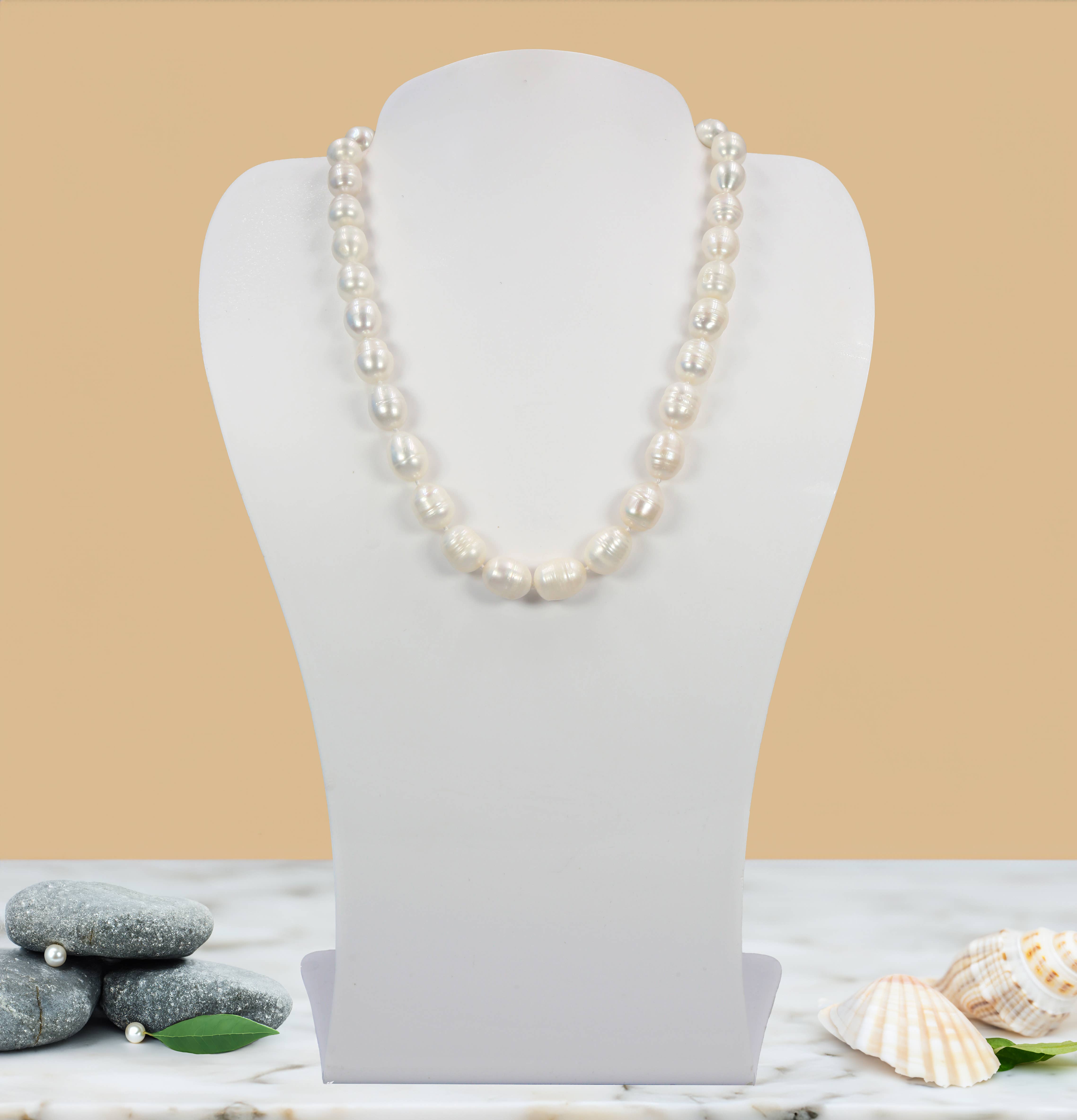 IST Jewelry - Wholesale Choker/Collar - 24F58 - Lumina Graduated Oval Choker1