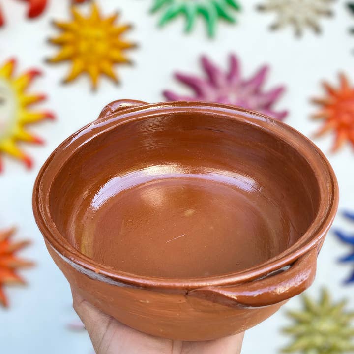 Doña Cata Art - Wholesale Cooking Pot - Handmade cazuelita for tequila drink cazuela barro casserole