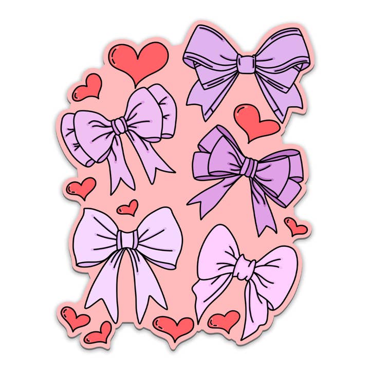 Sweet Humors - Vente Autocollant - Autocollant en mosaïque Now | Coquette Bows
