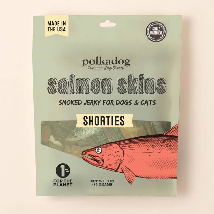 Polkadog Salmon Skin Jerky and other Purchase Wholesale highmountain salmon. Free Returns & Net 60 Terms on Faire trending on Faire.
