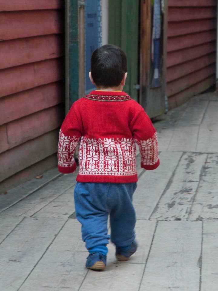 Susan Fosse AS - Wholesale Gebreide trui - Kinderen - Ulriken kindertrui4